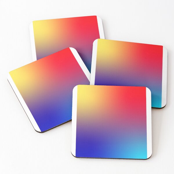Item preview, Gradient Red Blue Orange Yellow Color Pattern designed and sold by heyitsIrish.