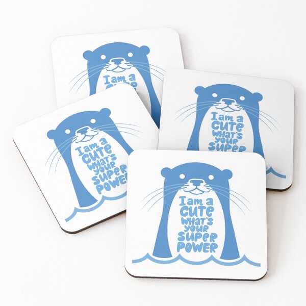Item preview, Sea Otter i am a cute whats your superpower, Sea Otter designed and sold by graphic-genie.
