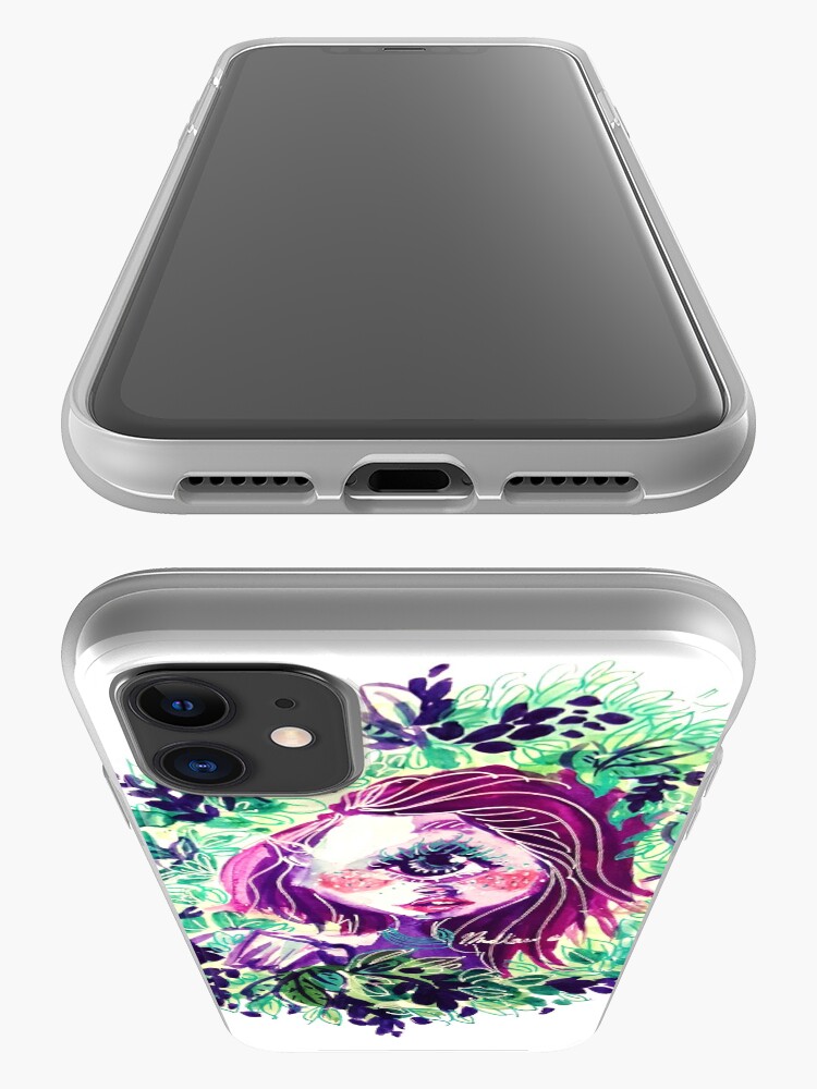 Alternate view of Eye in the Bushes iPhone Case & Cover