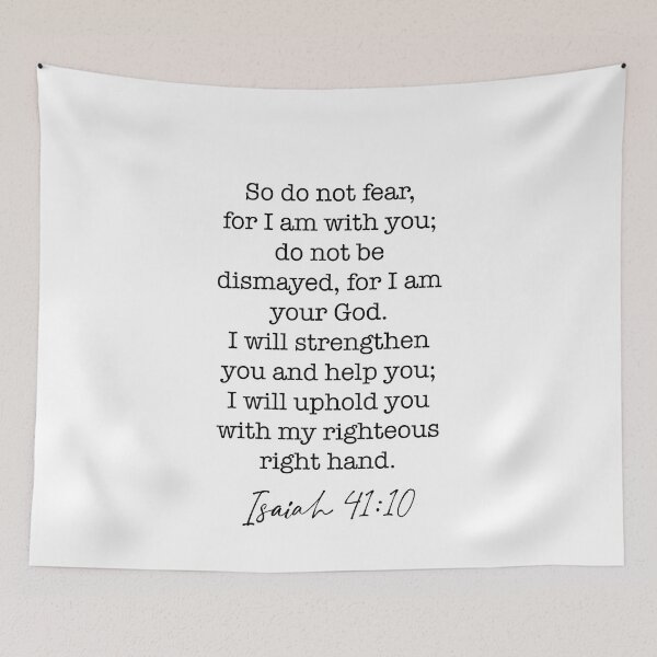 Item preview, Isaiah 41:10 So do not fear, for I am with you designed and sold by corbrand.