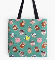 Gravity Falls Chibi Tiles Tote Bag