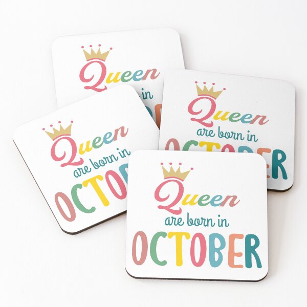 Item preview, Queen Are Born In October designed and sold by Rnaart.