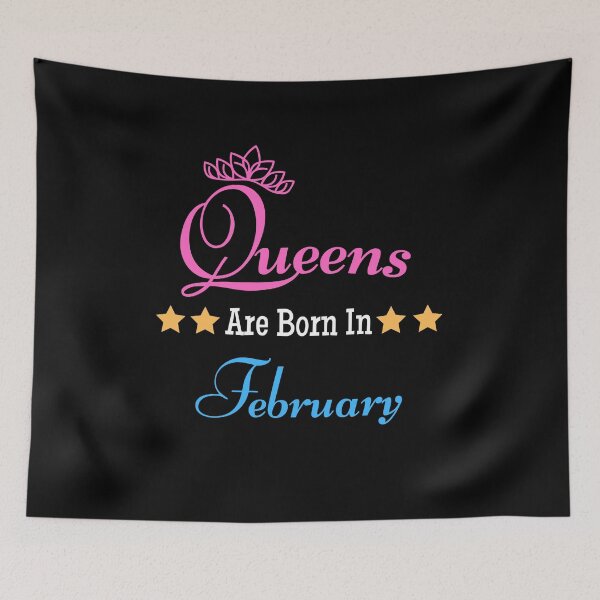 Item preview, Queens Are Born In February designed and sold by Water Flick.
