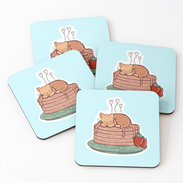 Item preview, Hot-cake cat designed and sold by verde-menta.
