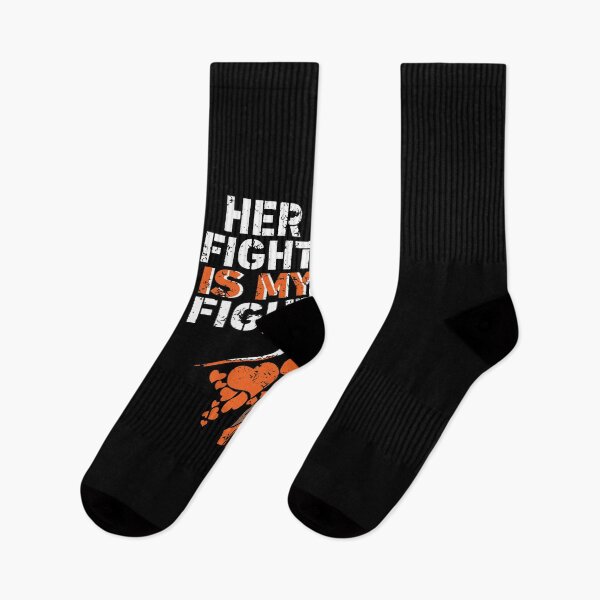 Item preview, Her Fight Is My Fight Leukemia Melanin Warrior designed and sold by PinkyTree.