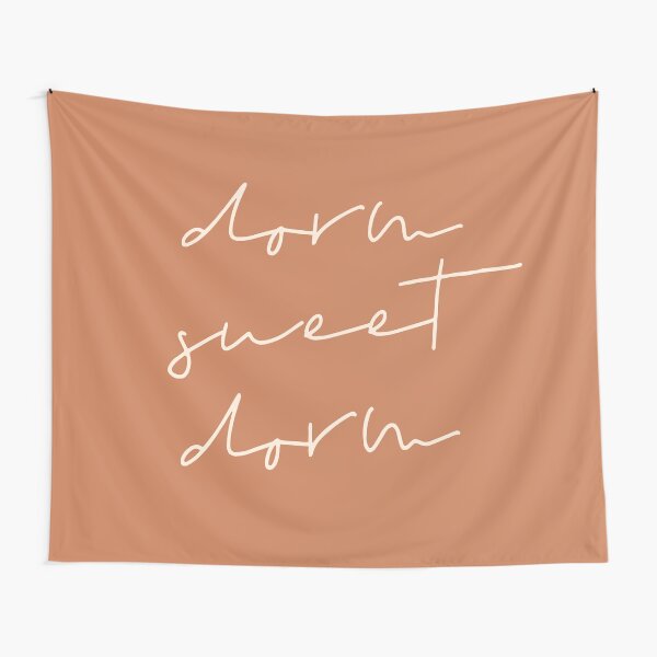 Dorm Room Dorm Sweet Dorm Tapestry