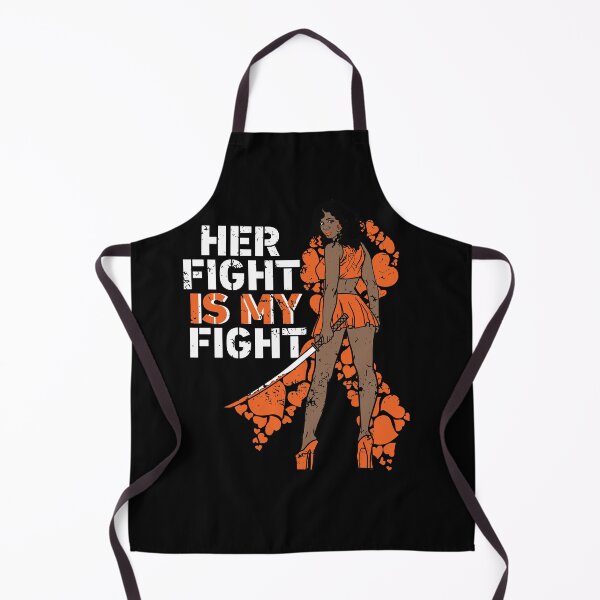Item preview, Her Fight Is My Fight Leukemia Melanin Warrior designed and sold by PinkyTree.