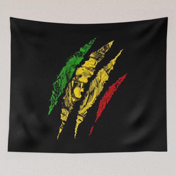 Item preview,  Vintage Warrior Lion of Judah King Rasta Reggae Jamaica Roots designed and sold by MarleyLebreton.