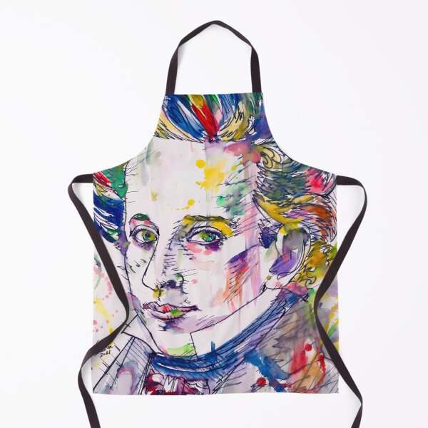 Item preview, GIACOMO LEOPARDI watercolor and ink portrait designed and sold by lautir.