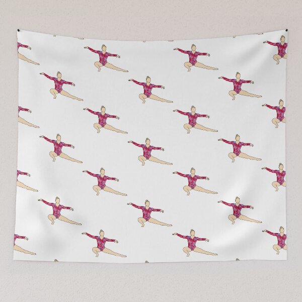 Item preview, Mykayla Skinner Gymnastics Drawing designed and sold by AsherRobinsk.