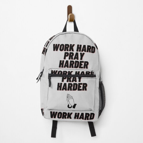 Item preview, Work hard. Pray harder. designed and sold by Stationeryamore.