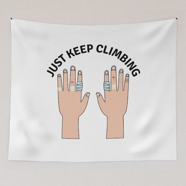Item preview, Just Keep Climbing designed and sold by choceclairs.