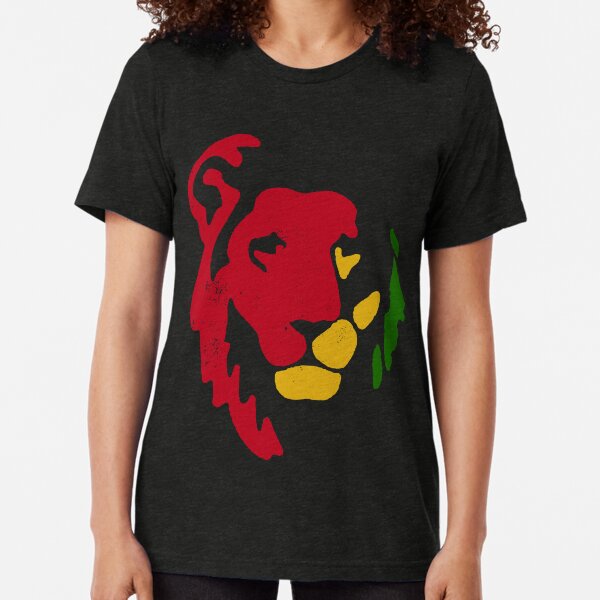 Lion Colourful Vectors Wildlife T-shirt Design King Animal Cotton unisex women