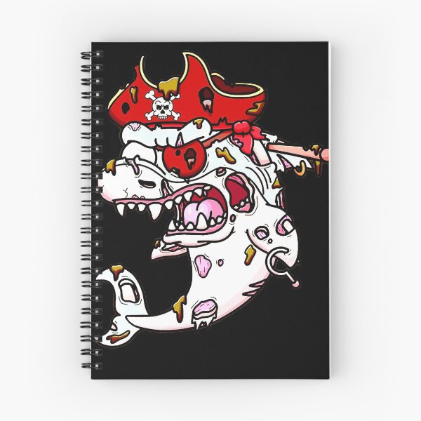 Item preview, Zombie Pirate Shark  designed and sold by NATHONMALLIE.