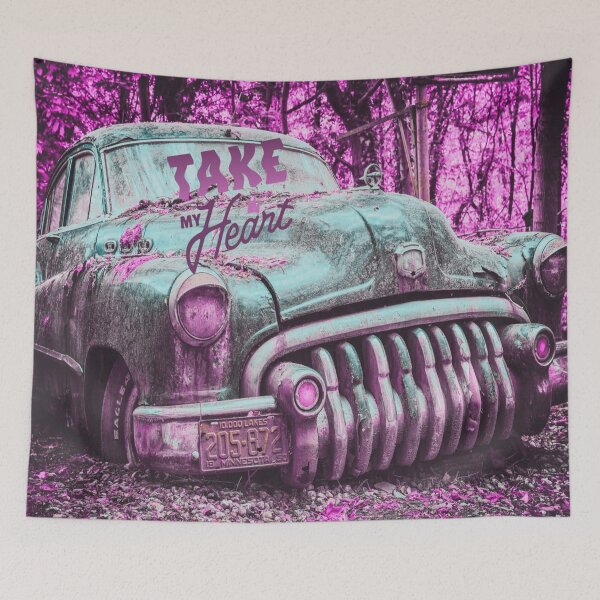 Item preview, Abandoned Car-N1. designed and sold by wallartwork.