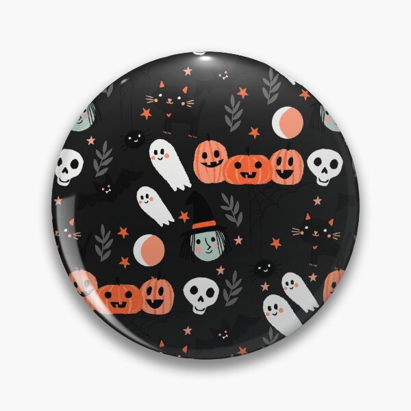 Item preview, Cute Kids Halloween pattern pink designed and sold by bluechic89.
