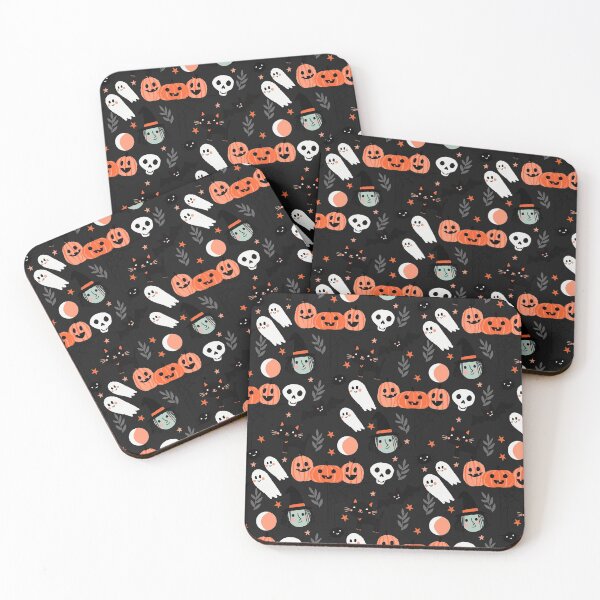 Item preview, Cute Kids Halloween pattern pink designed and sold by bluechic89.