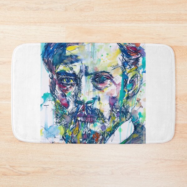Item preview, PIERRE-AUGUSTE RENOIR watercolor and ink portrait designed and sold by lautir.