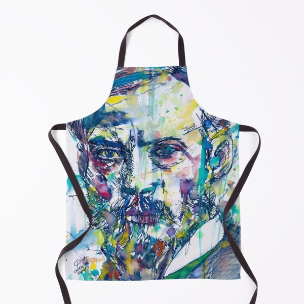 Item preview, PIERRE-AUGUSTE RENOIR watercolor and ink portrait designed and sold by lautir.