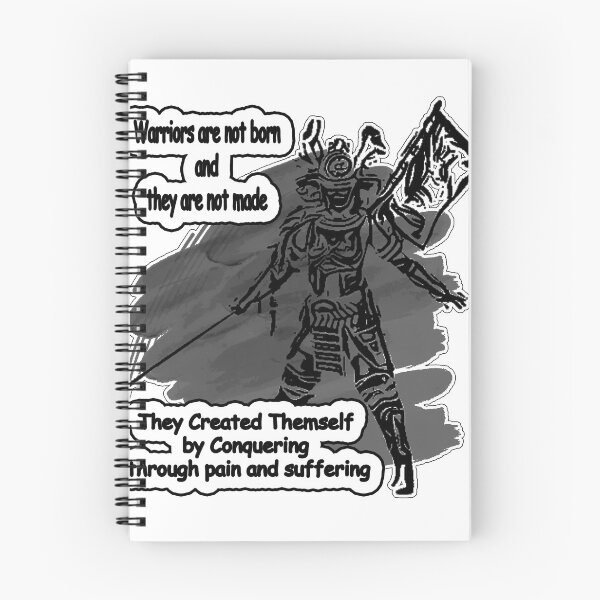 Item preview, warrior samurai quote designed and sold by dexanis.
