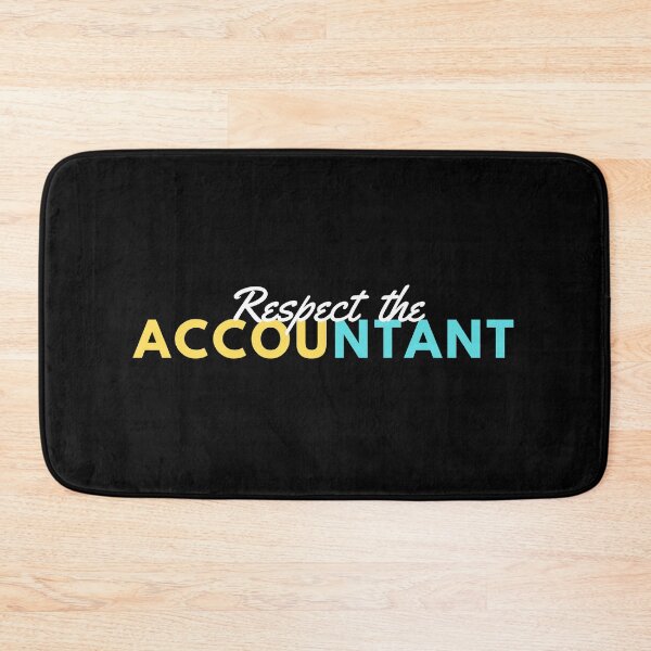 Item preview, RESPECT THE ACCOUNTANT designed and sold by T-shirtgallery.
