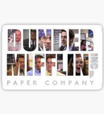 dunder mifflin Sticker