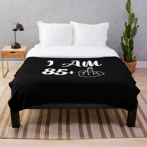 Item preview, Funny 86th Birthday Gift - I'm 85 + 1 Middle Finger Rude designed and sold by Nancy  Jones.