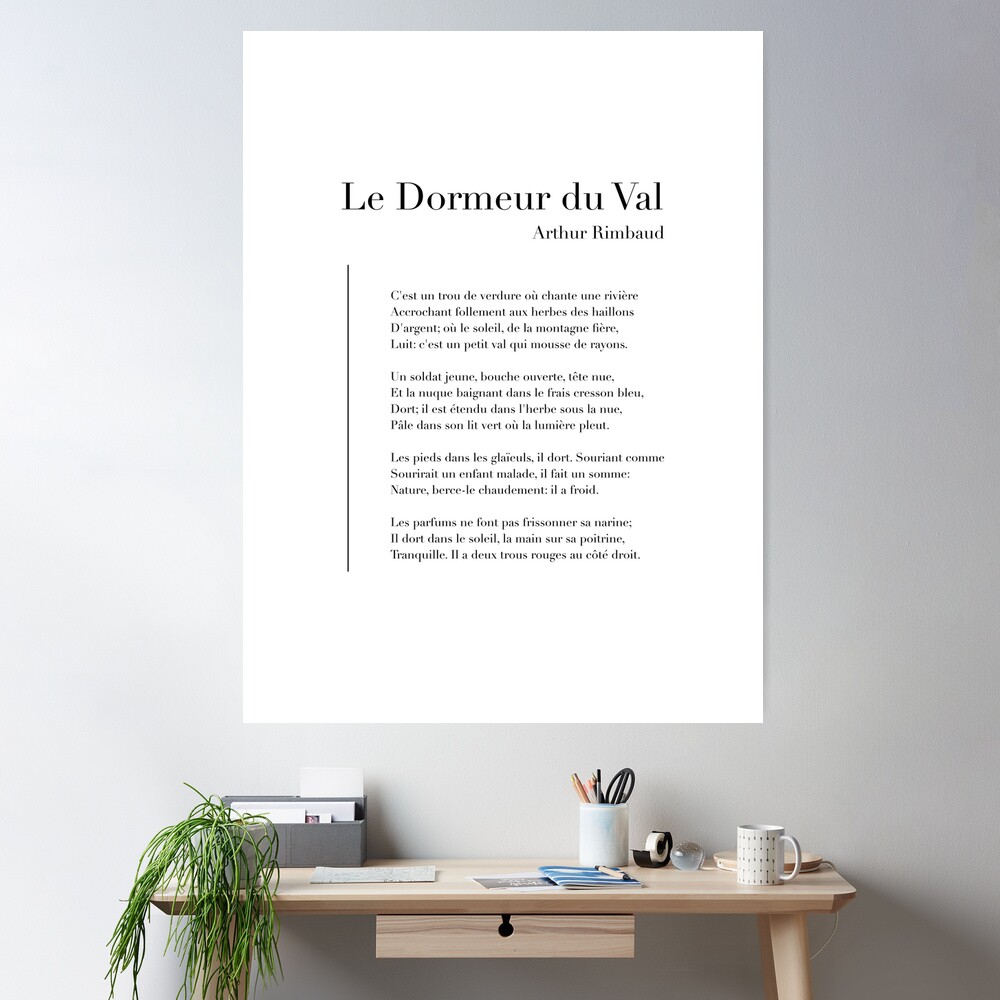 Le Dormeur du Val by Arthur Rimbaud