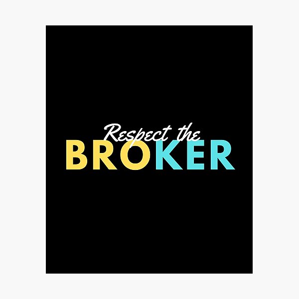 Item preview, RESPECT THE BROKER designed and sold by T-shirtgallery.