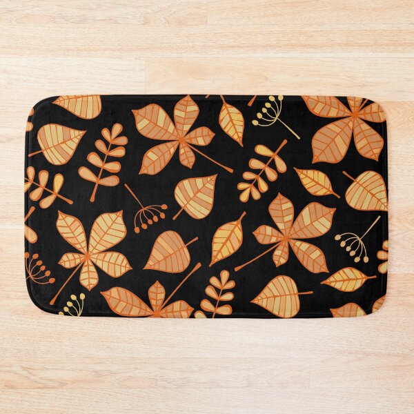 Item preview, Autumn leaves detail pattern vibrant designed and sold by cutecrazytshirt.