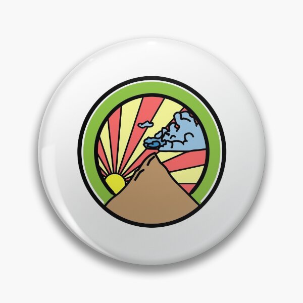 Item preview, Retro Mountain Sun Rising designed and sold by PodiShawna.