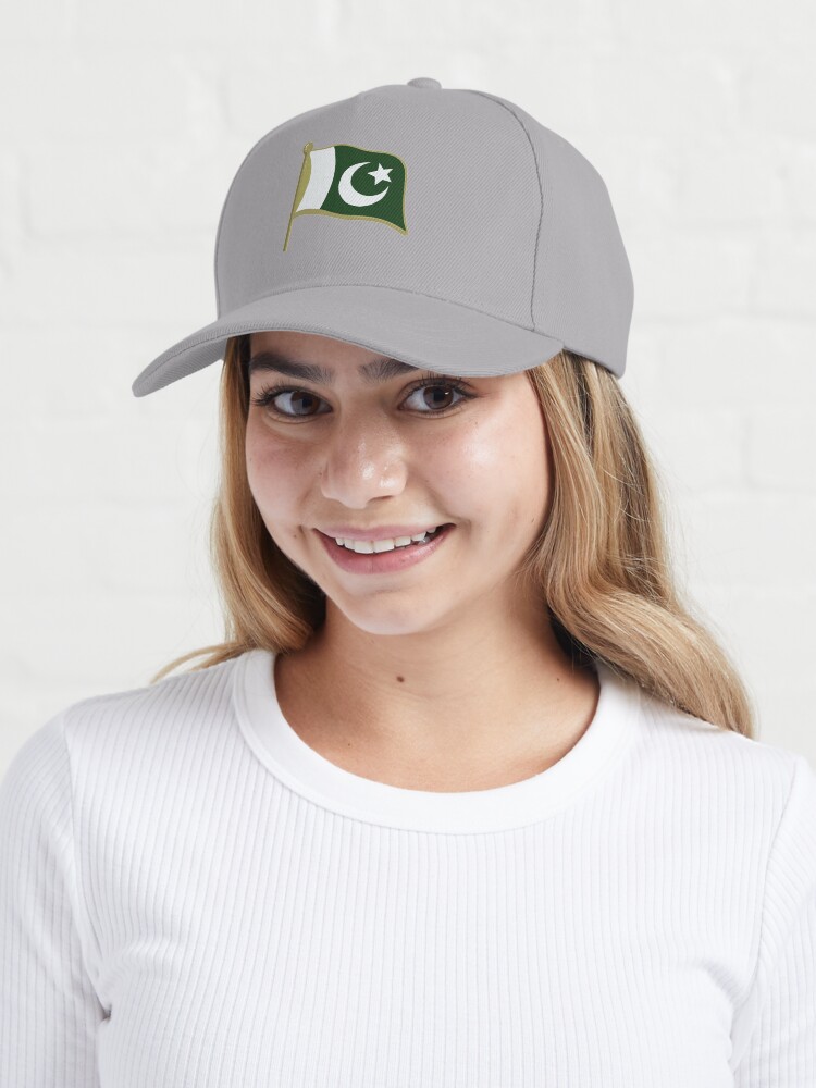 Classic Metal Badge Pakistani Flag Design  Cap for Sale by theOneWhoDraws