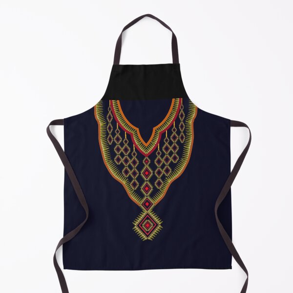 Item preview, Fashion necklace pattern on black background designed and sold by AnyMage.