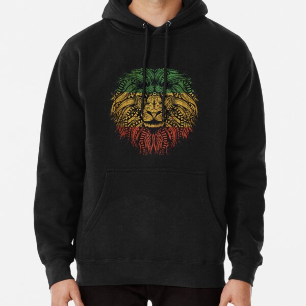 Rasta African Hoodie in Sunshine Reggae Print/ Festival Hippy