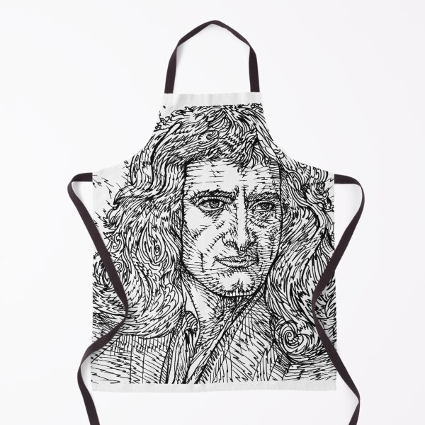 Item preview, ISAAC NEWTON ink portrait designed and sold by lautir.