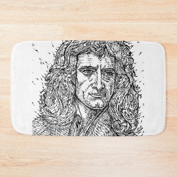 Item preview, ISAAC NEWTON ink portrait designed and sold by lautir.