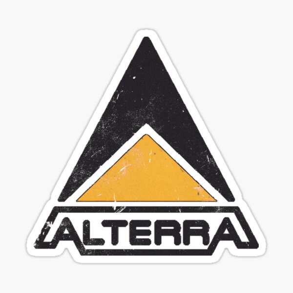 Alterra Comic Logo Sticker