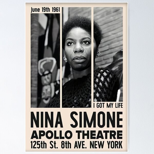 Nina Jazz Concert Poster Poster