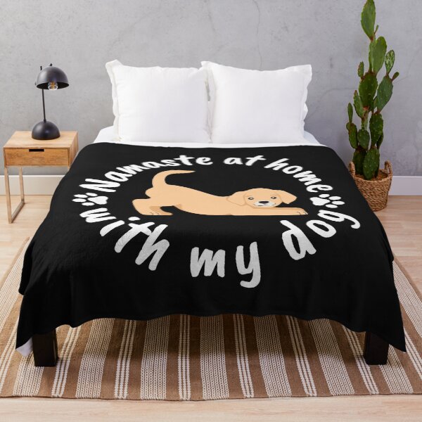 Item preview, Namaste at home with my dog - Labrador retriever designed and sold by Natkopod.