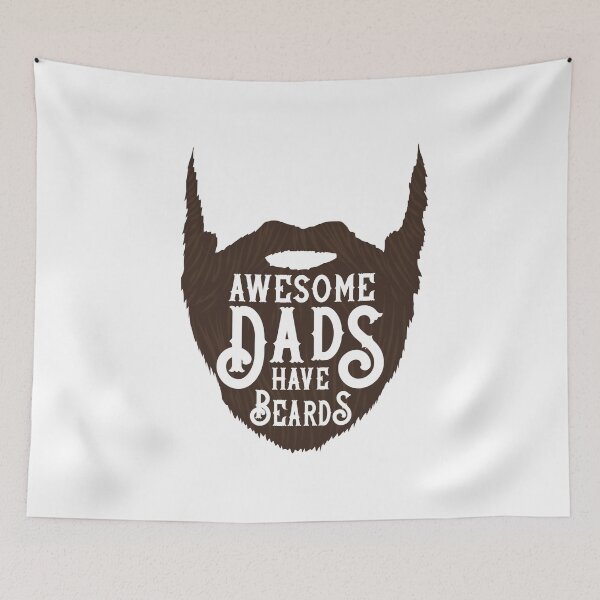 Item preview, Awesome dads have beards. designed and sold by saphanguyen24.