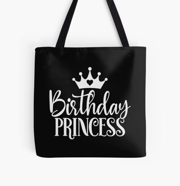 Birthday Princess All Over Print Tote Bag