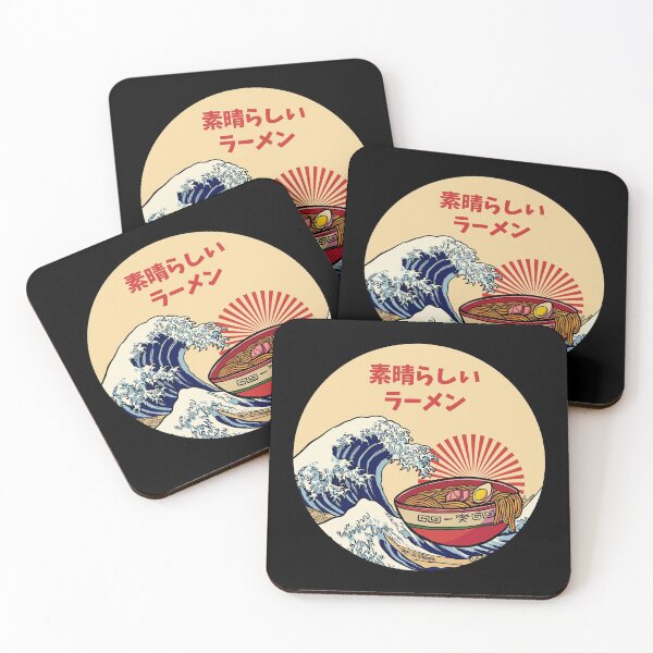 Item preview, Kanagawa waves in ramen designed and sold by Meowanime99.