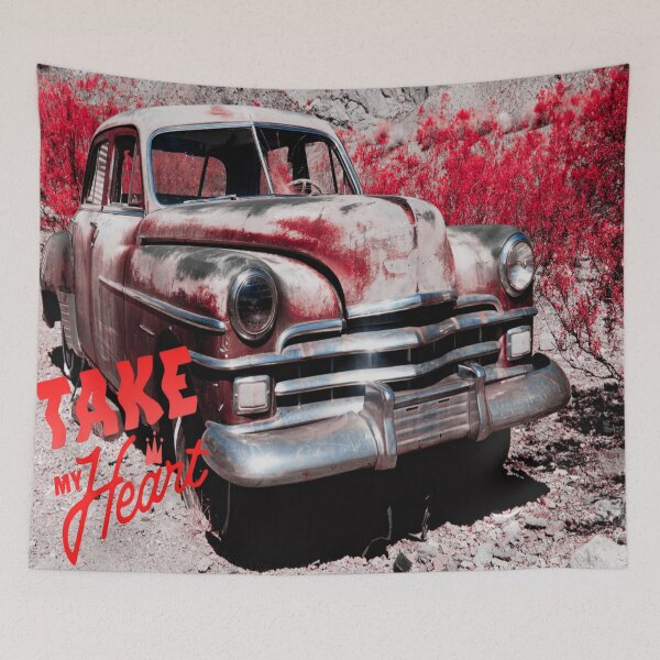 Item preview, Abandoned Car-N4. designed and sold by wallartwork.