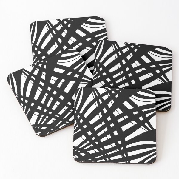 Item preview, Abstract pattern - black and white. designed and sold by K.S ART.