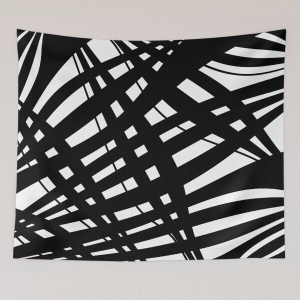 Item preview, Abstract pattern - black and white. designed and sold by K.S ART.