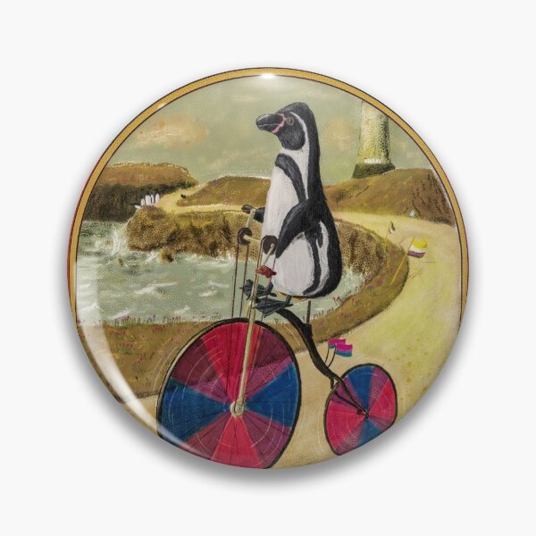 Item preview, The « Bi » cycle club – Bike, Penguin & Bisexuality designed and sold by Loki Propagandart.