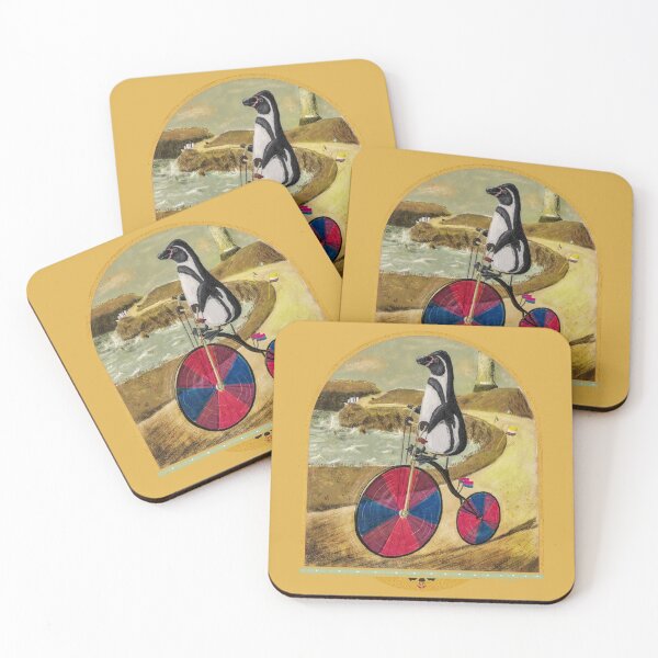Item preview, The « Bi » cycle club – Bike, Penguin & Bisexuality designed and sold by Loki Propagandart.
