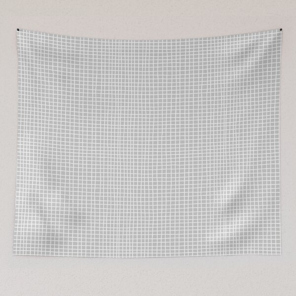 Item preview, Light Grey Grid designed and sold by The Wellington Boot.