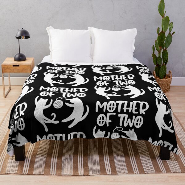 Item preview, Mother Of Two | Funny Cat Lady Feline Friend designed and sold by GravitiTees.