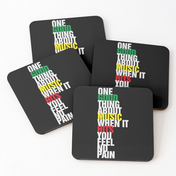 Item preview, One Good Thing About Music When it Hits You Feel No Pain designed and sold by MarleyLebreton.